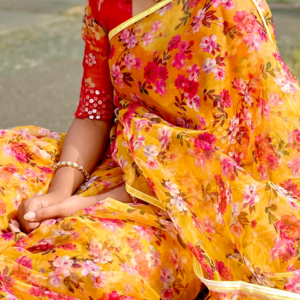Saree Yellow/R